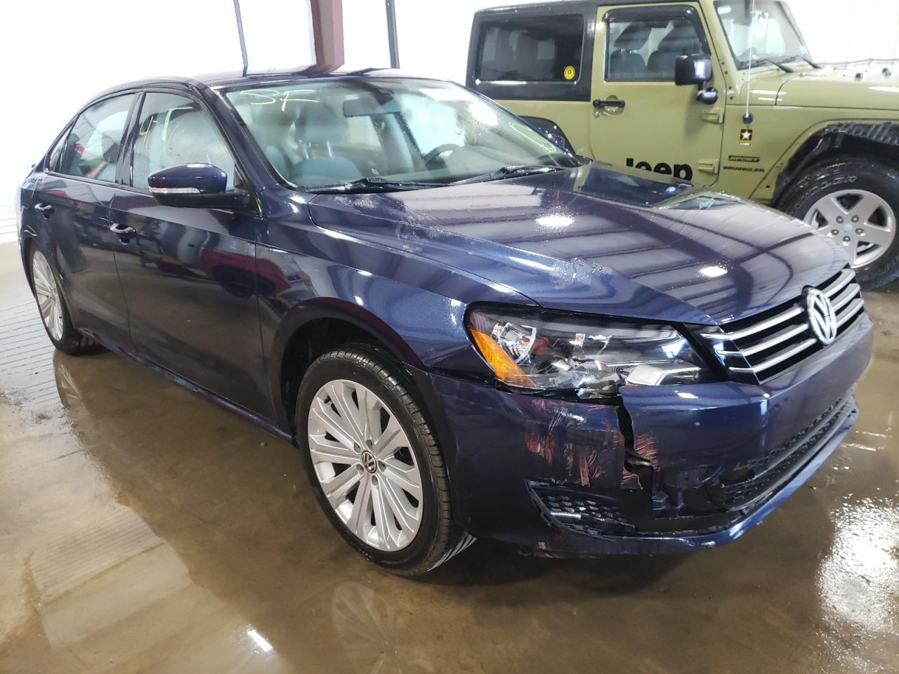 Photo 1 from auction – 2014 VOLKSWAGEN PASSAT S with VIN 1VWAP7A38EC020212