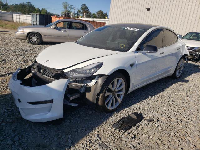 Photo 2 from auction – 2018 TESLA MODEL 3 with VIN 5YJ3E1EB7JF122002