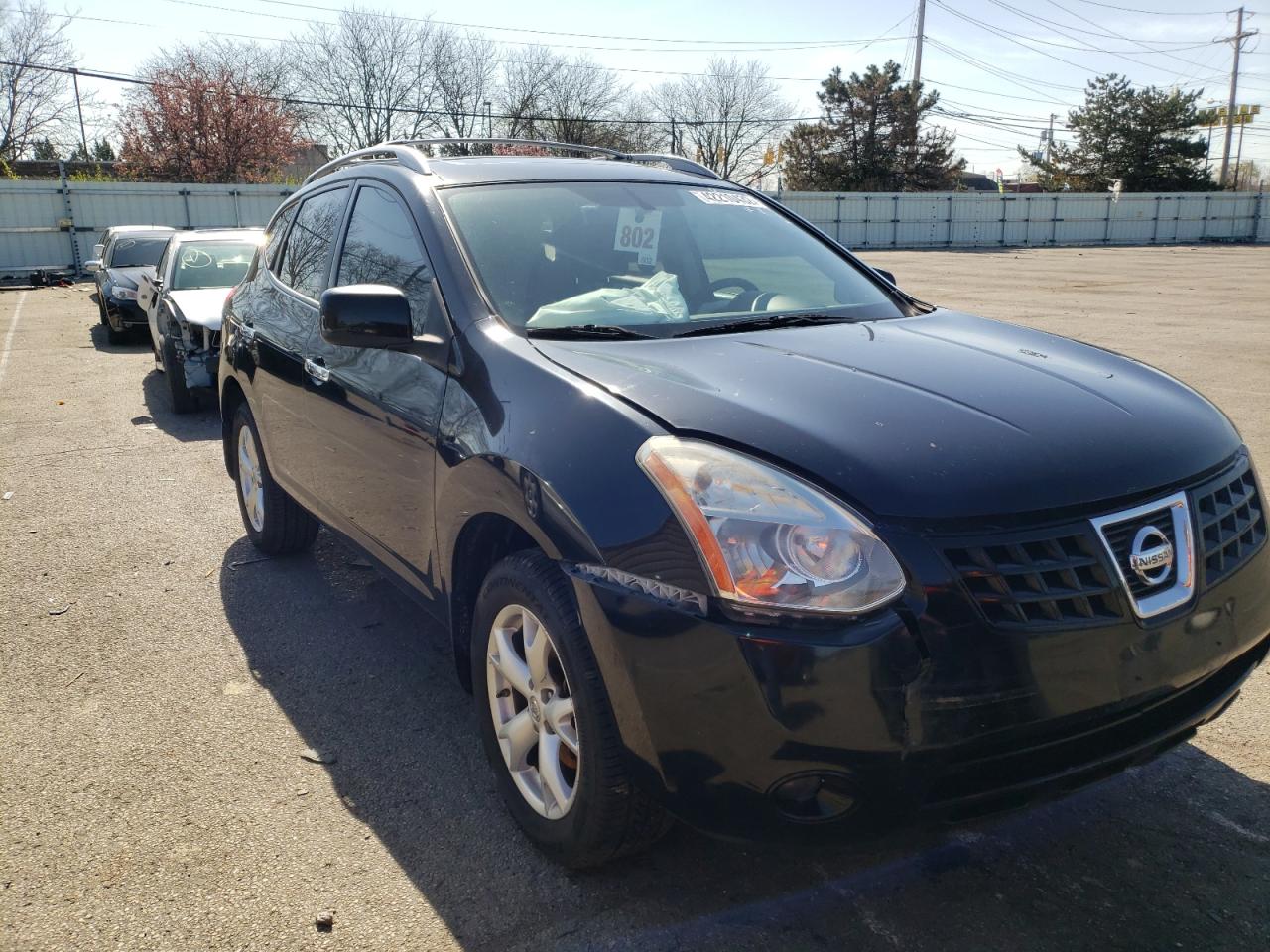 NISSAN ROGUE S 2010 with VIN JN8AS5MT4AW014485 - Photo from auction