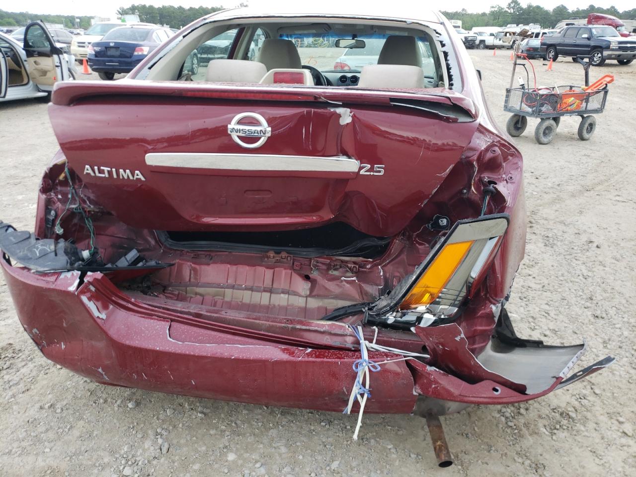Photo 9 from auction – 2007 NISSAN ALTIMA with VIN 1N4AL21E77C213463