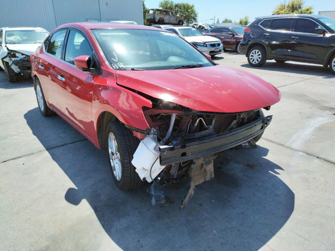 Photo 1 from auction – 2017 NISSAN SENTRA S with VIN 3N1AB7AP1HY347845
