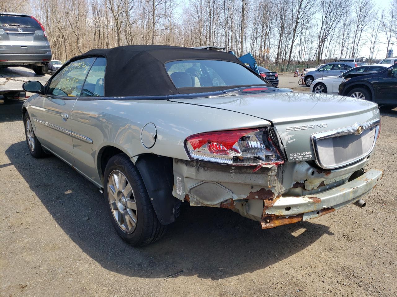 Photo 3 from auction – 2004 CHRYSLER SEBRING LI with VIN 1C3EL65R44N295172