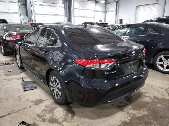 Photo 3 from auction – 2021 TOYOTA COROLLA LE with VIN JTDEAMDE0MJ015582