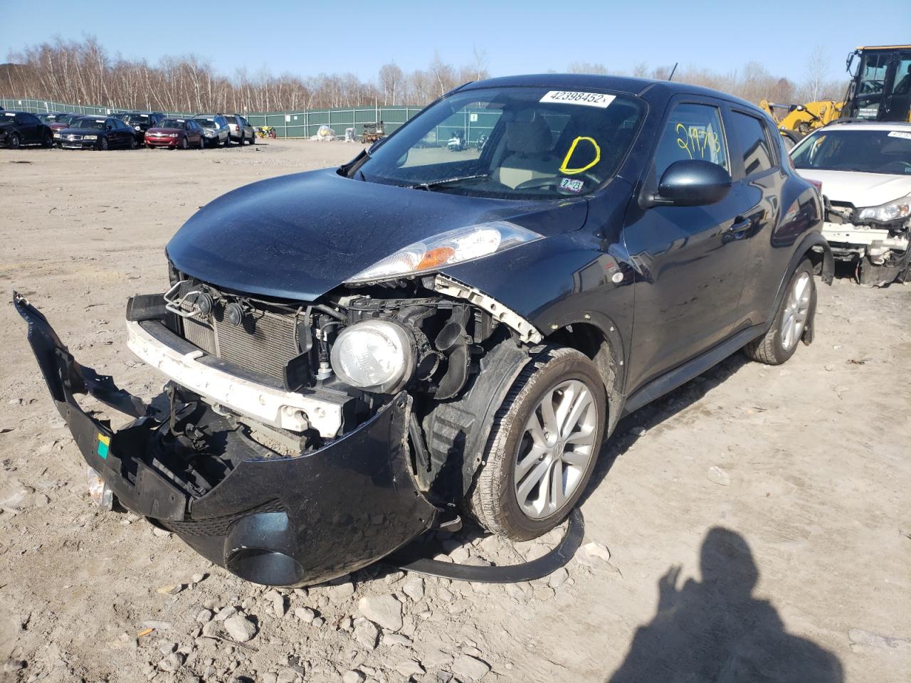Photo 2 from auction – 2012 NISSAN JUKE S with VIN JN8AF5MV1CT107779