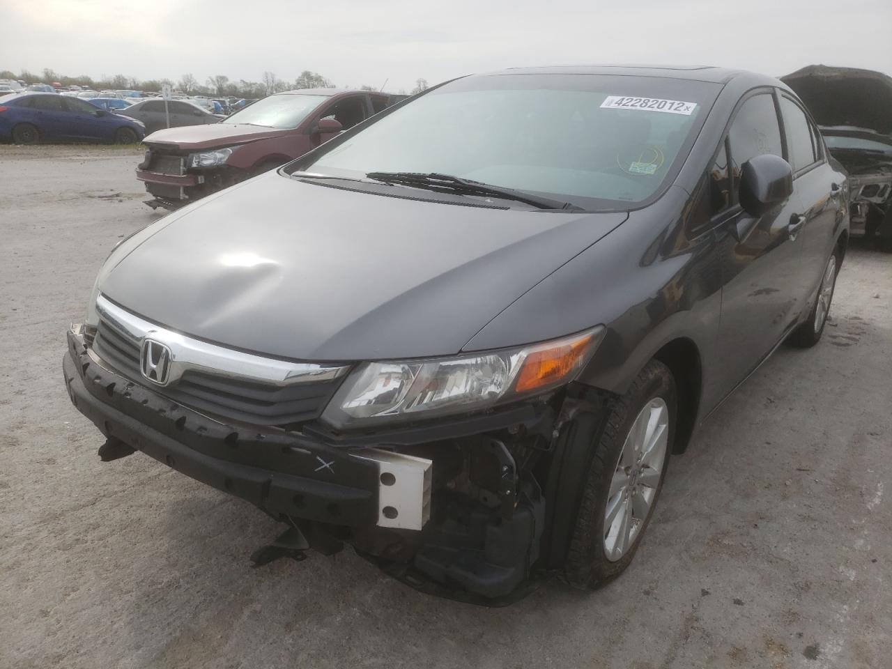 Zdjęcie 2 z aukcji – 2012 HONDA CIVIC EXL z VIN 19XFB2F93CE017473