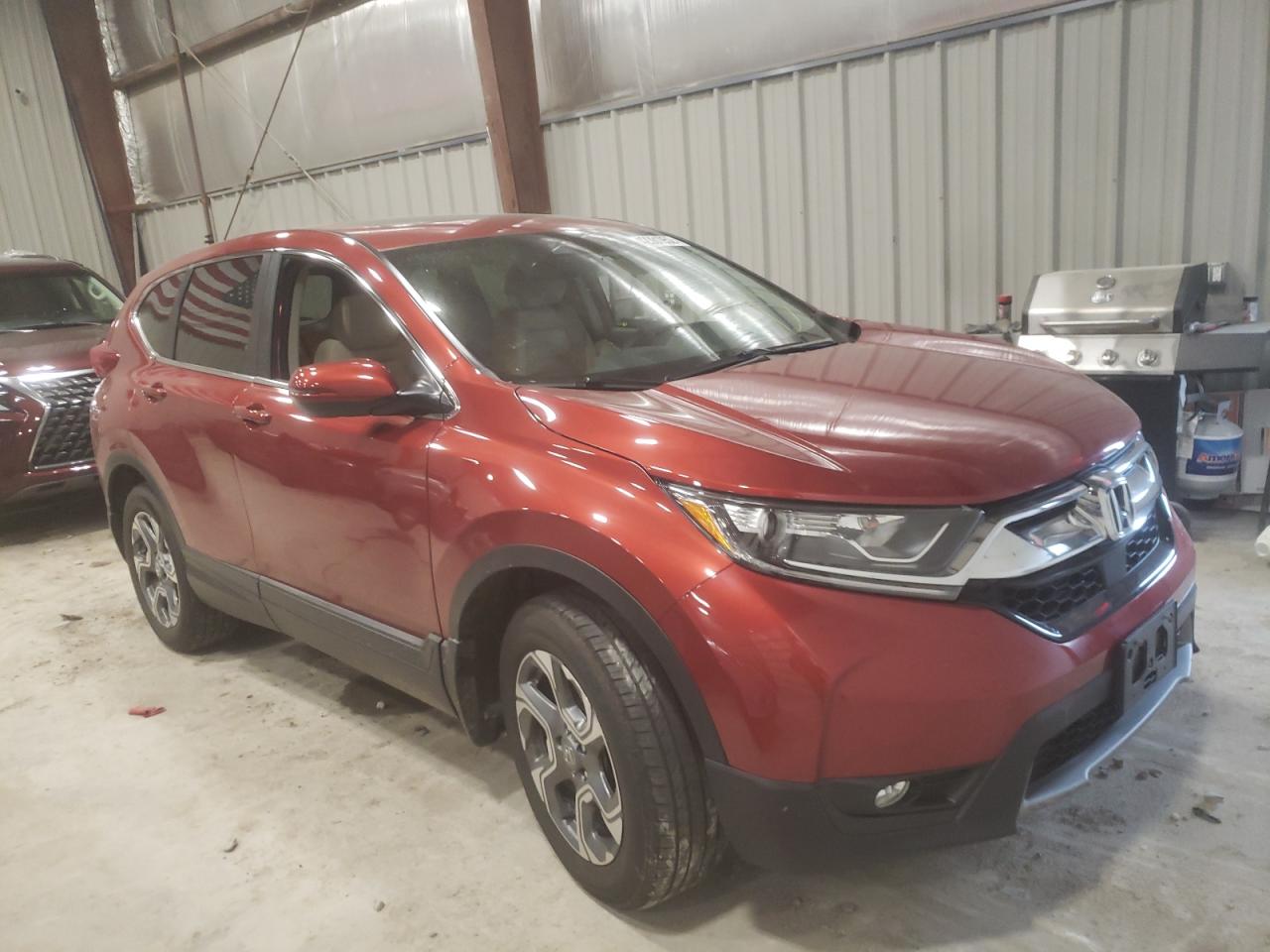 Photo 1 from auction – 2019 HONDA CR-V EX with VIN 2HKRW2H52KH642498