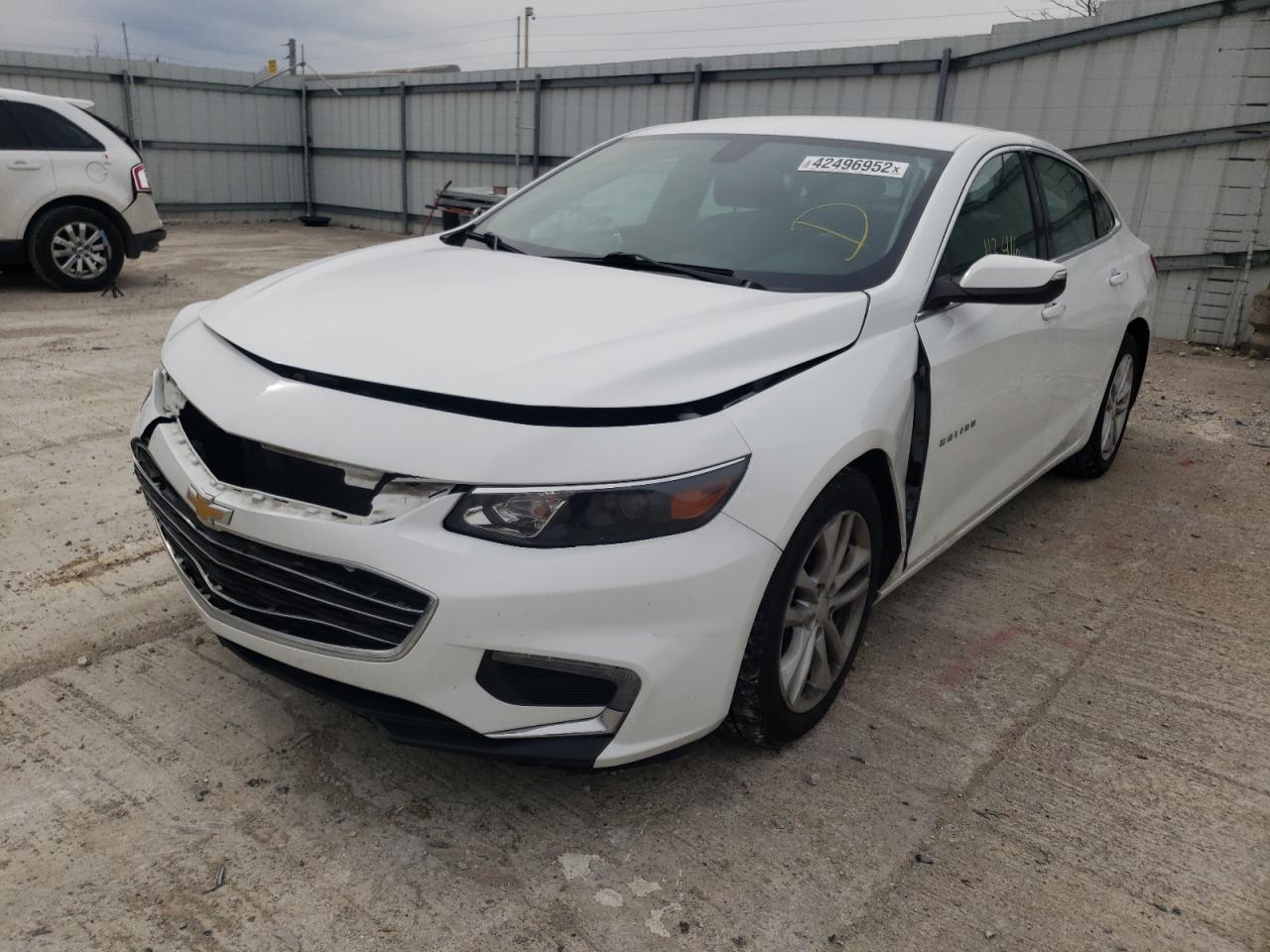Photo 2 from auction – 2016 CHEVROLET MALIBU LT with VIN 1G1ZE5ST2GF301883
