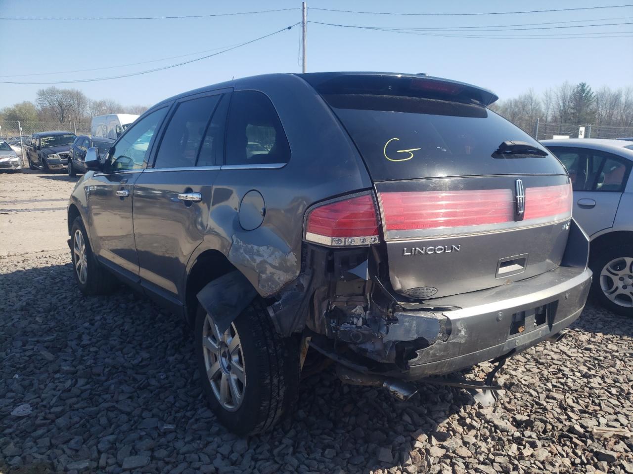 Photo 3 from auction – 2009 LINCOLN MKX with VIN 2LMDU68C69BJ11154