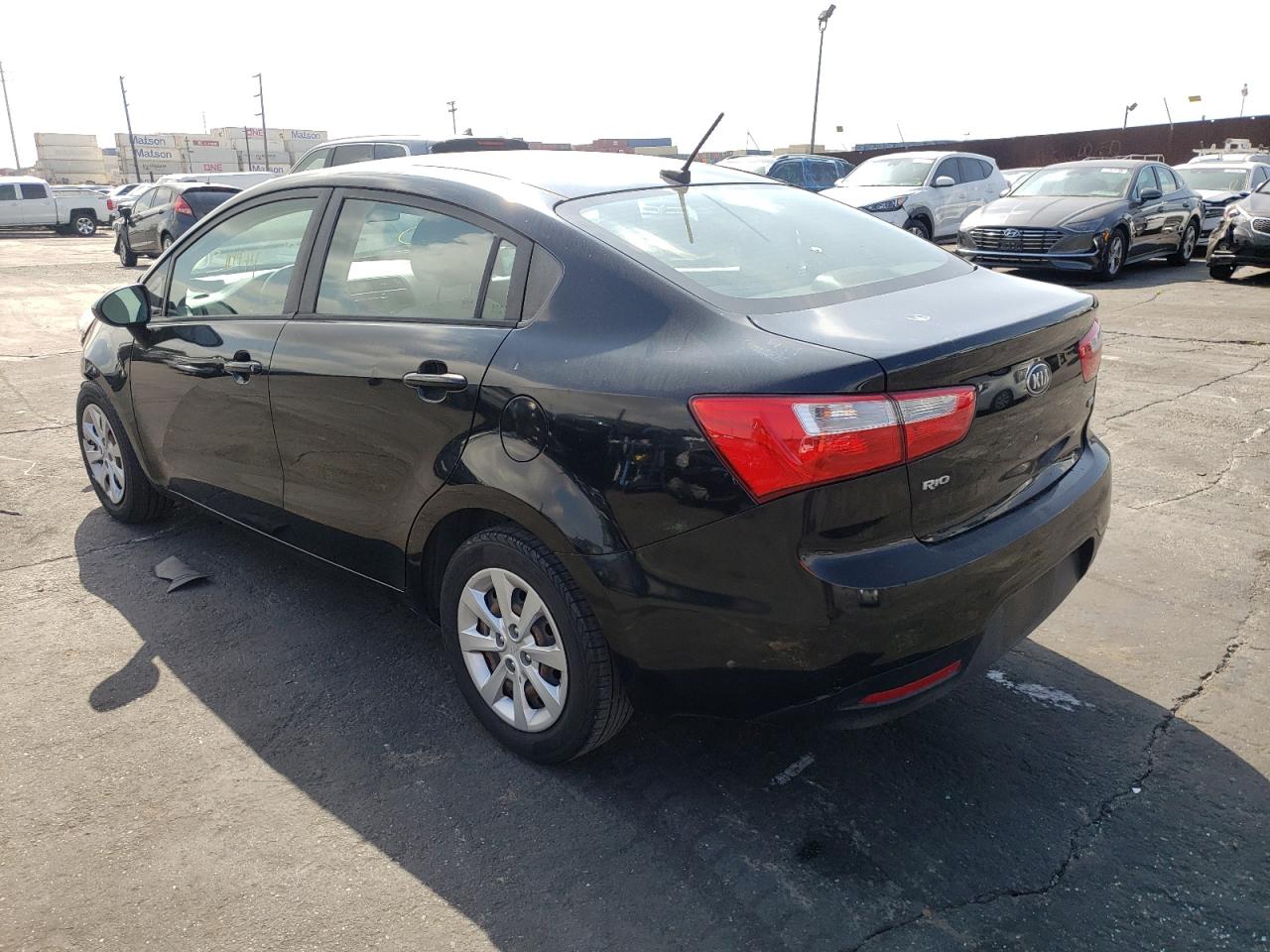 Photo 3 from auction – 2013 KIA RIO LX with VIN KNADM4A38D6238295