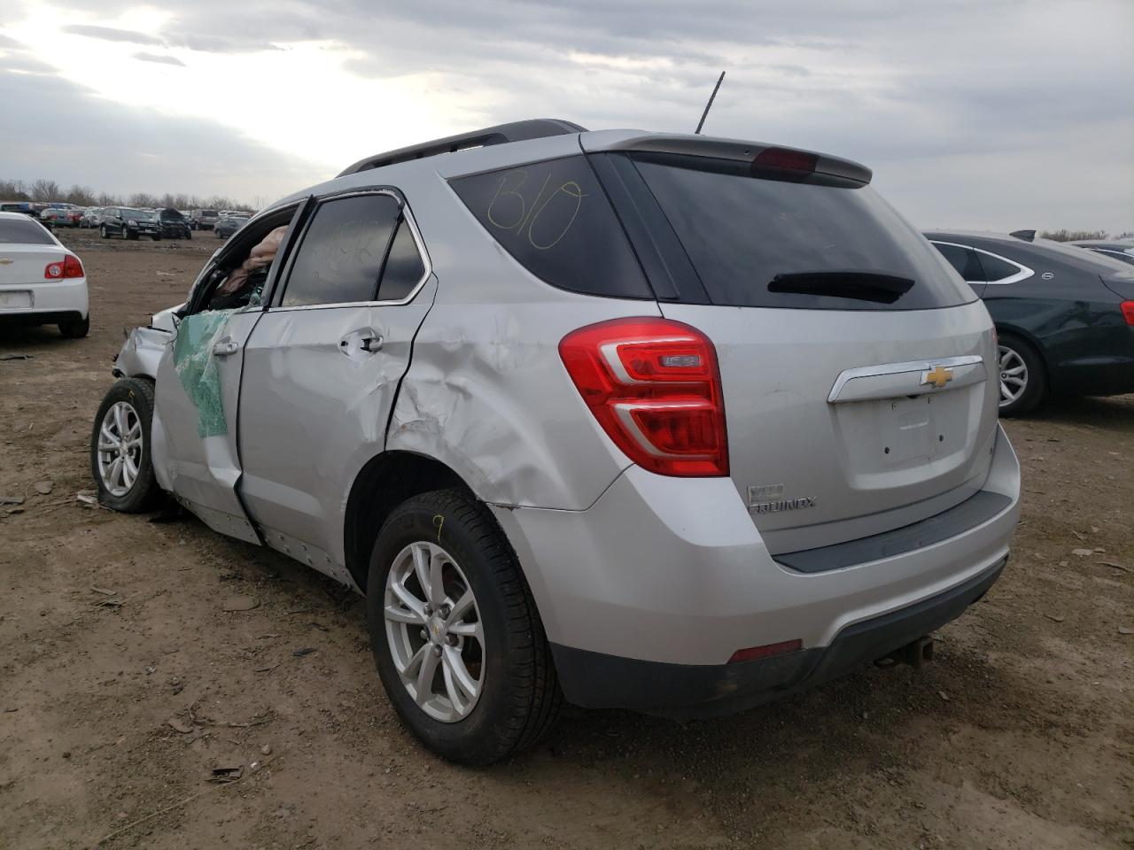 Photo 3 from auction – 2017 CHEVROLET EQUINOX LT with VIN 2GNALCEK4H1606769