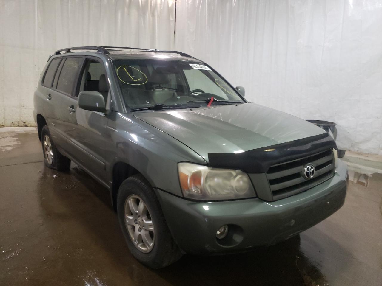 TOYOTA HIGHLANDER 2007 with VIN JTEEP21A270188417 - Photo from auction