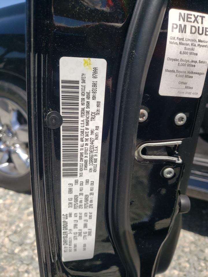 Photo 10 from auction – 2014 RAM 1500 SLT with VIN 1C6RR6GT0ES314427