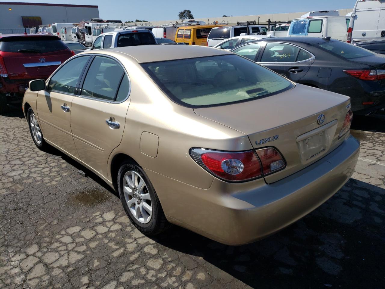 Photo 3 from auction – 2003 LEXUS ES 300 with VIN JTHBF30G235040754