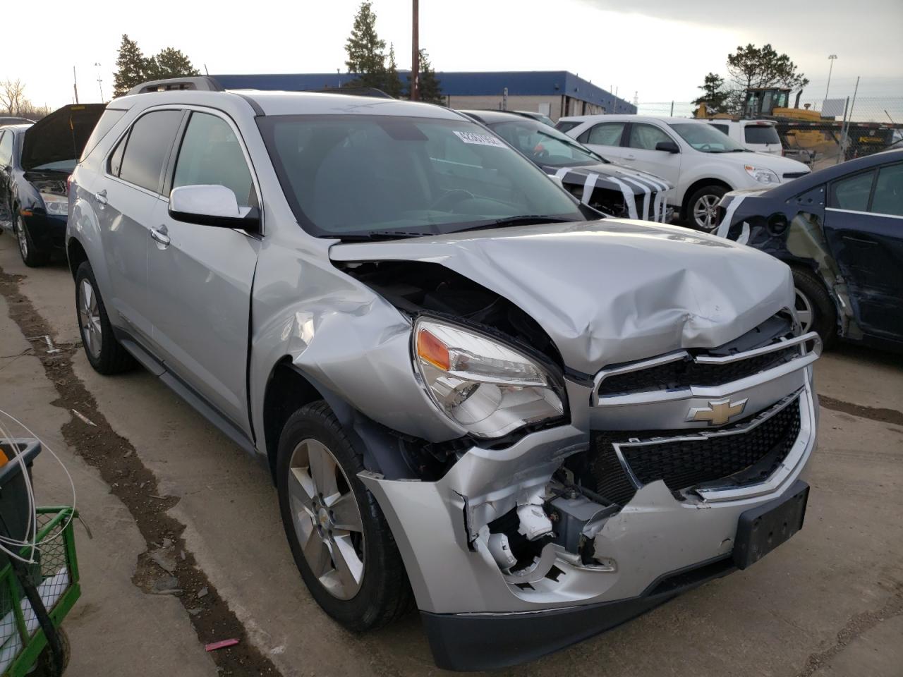 CHEVROLET EQUINOX LT 2013 with VIN 2GNFLEEKXD6389968 - Photo from auction