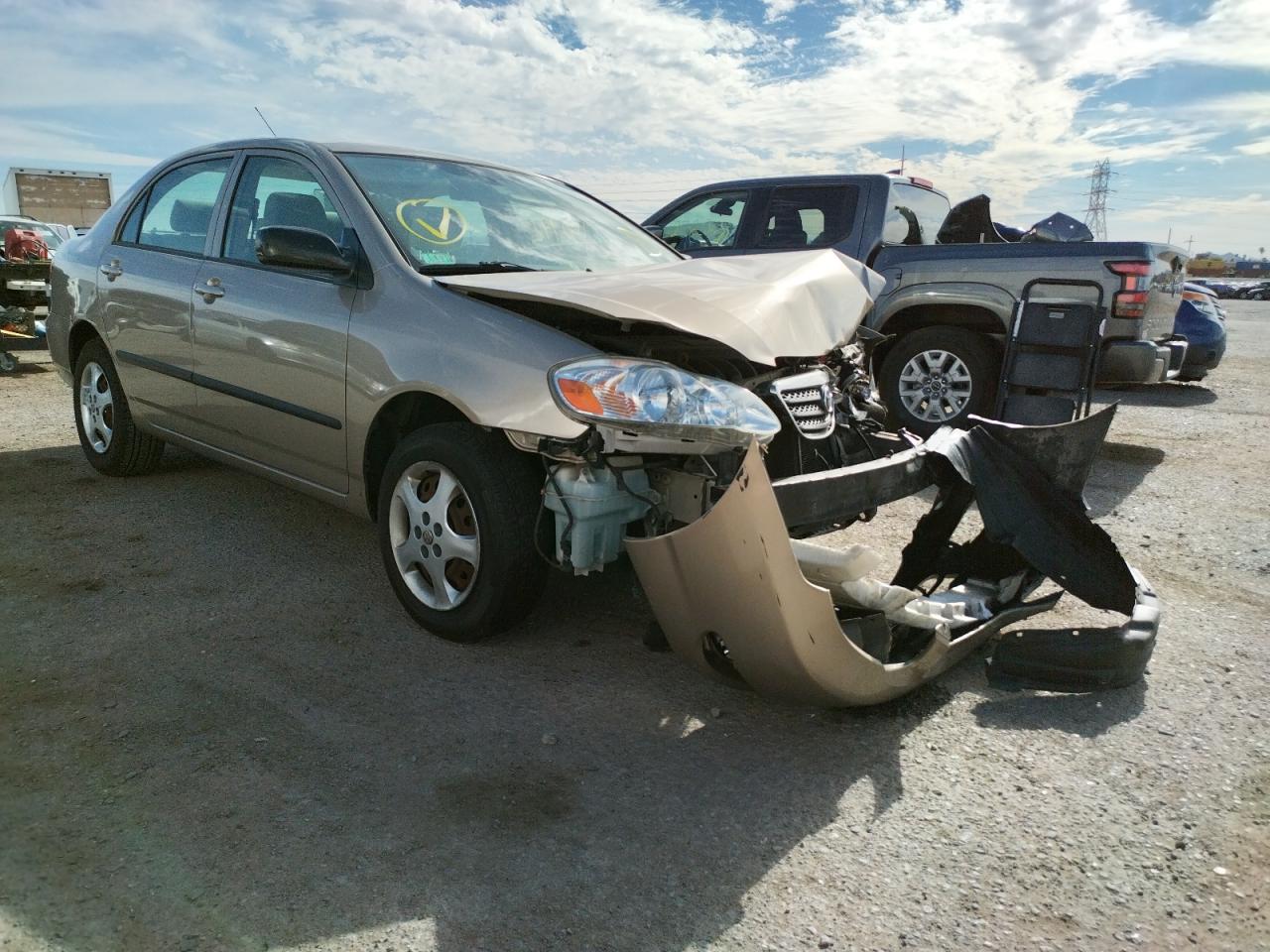 TOYOTA COROLLA CE 2005 with VIN 2T1BR32E55C365201 - Photo from auction