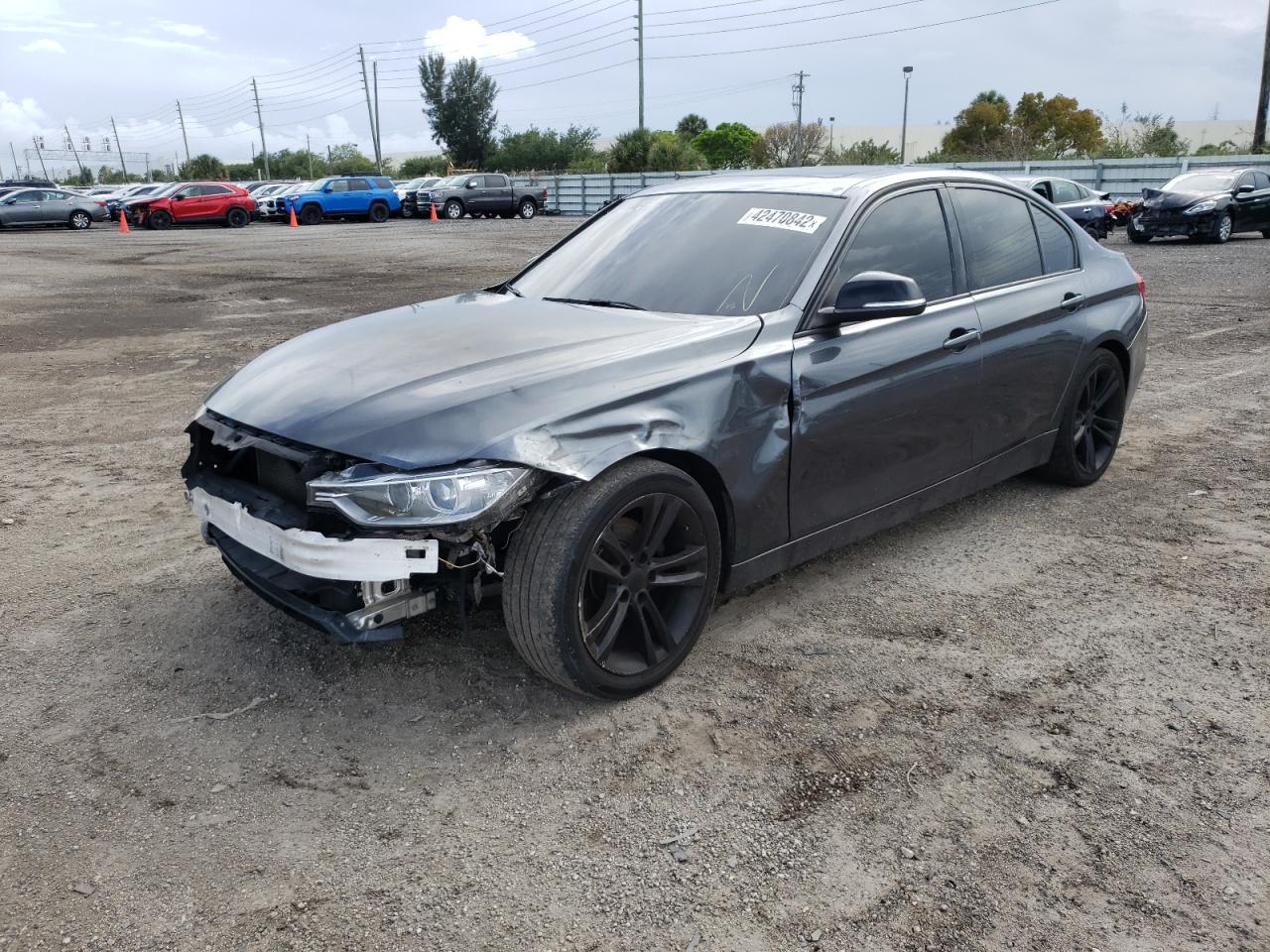 Photo 2 from auction – 2014 BMW 328 I with VIN WBA3A5G54ENP28209