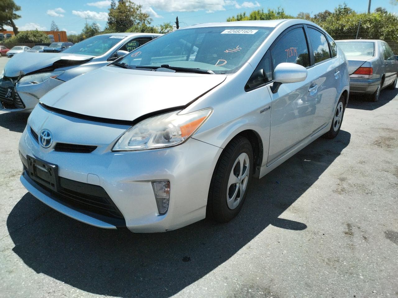 Photo 2 from auction – 2012 TOYOTA PRIUS with VIN JTDKN3DU2C5514934