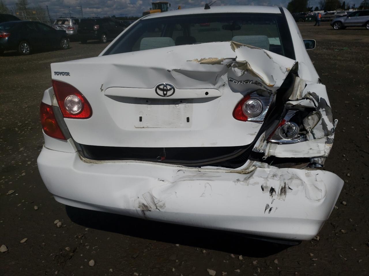 Photo 9 from auction – 2003 TOYOTA COROLLA CE with VIN 1NXBR38E23Z003085