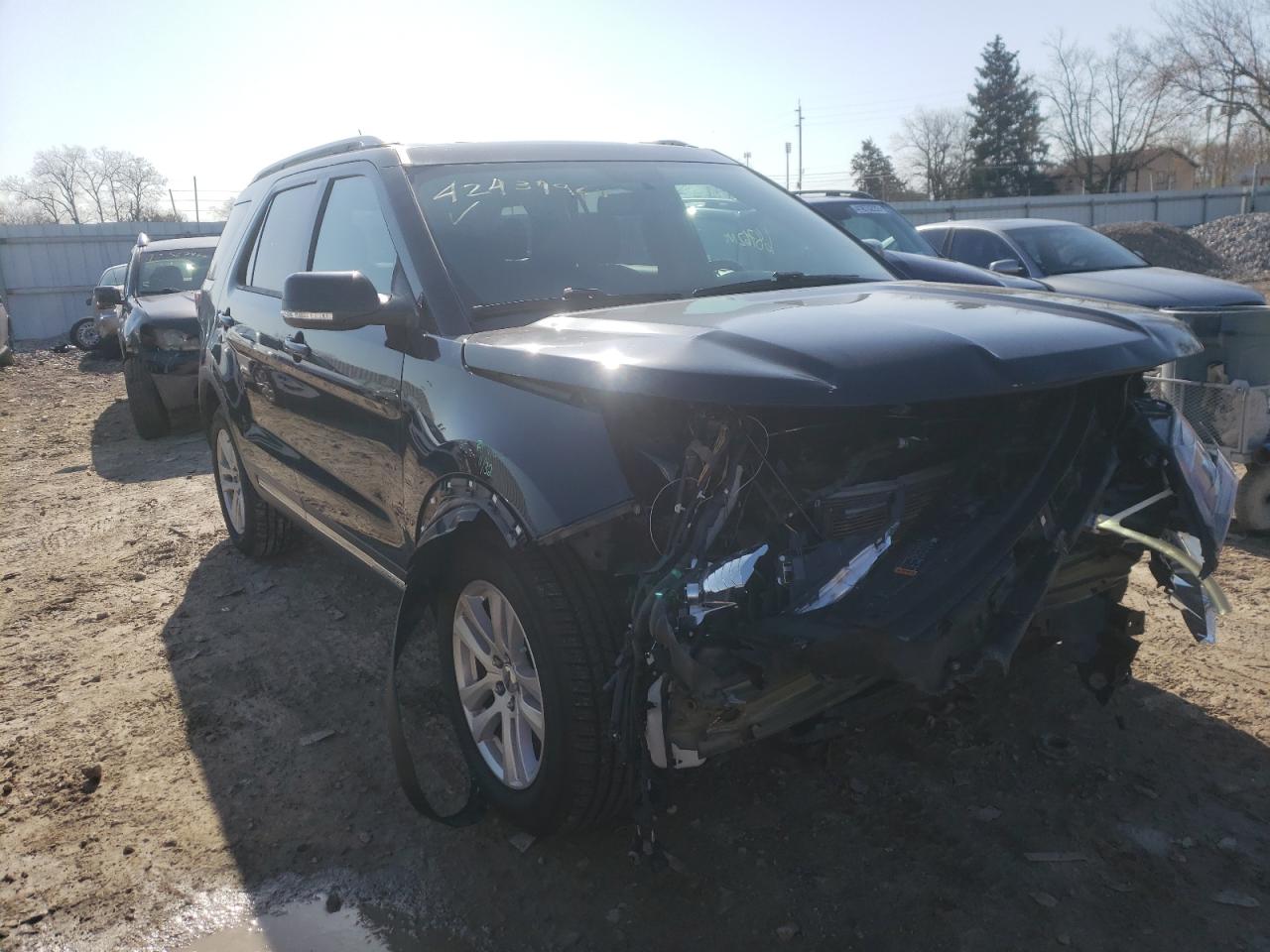 FORD EXPLORER X 2018 with VIN 1FM5K8D89JGA29404 - Photo from auction