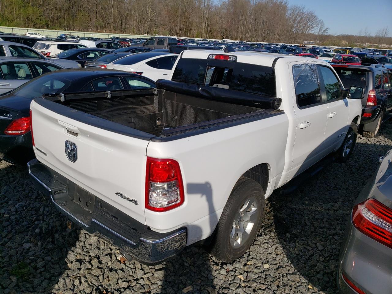 Photo 4 from auction – 2021 RAM 1500 BIG H with VIN 1C6SRFFT3MN554166