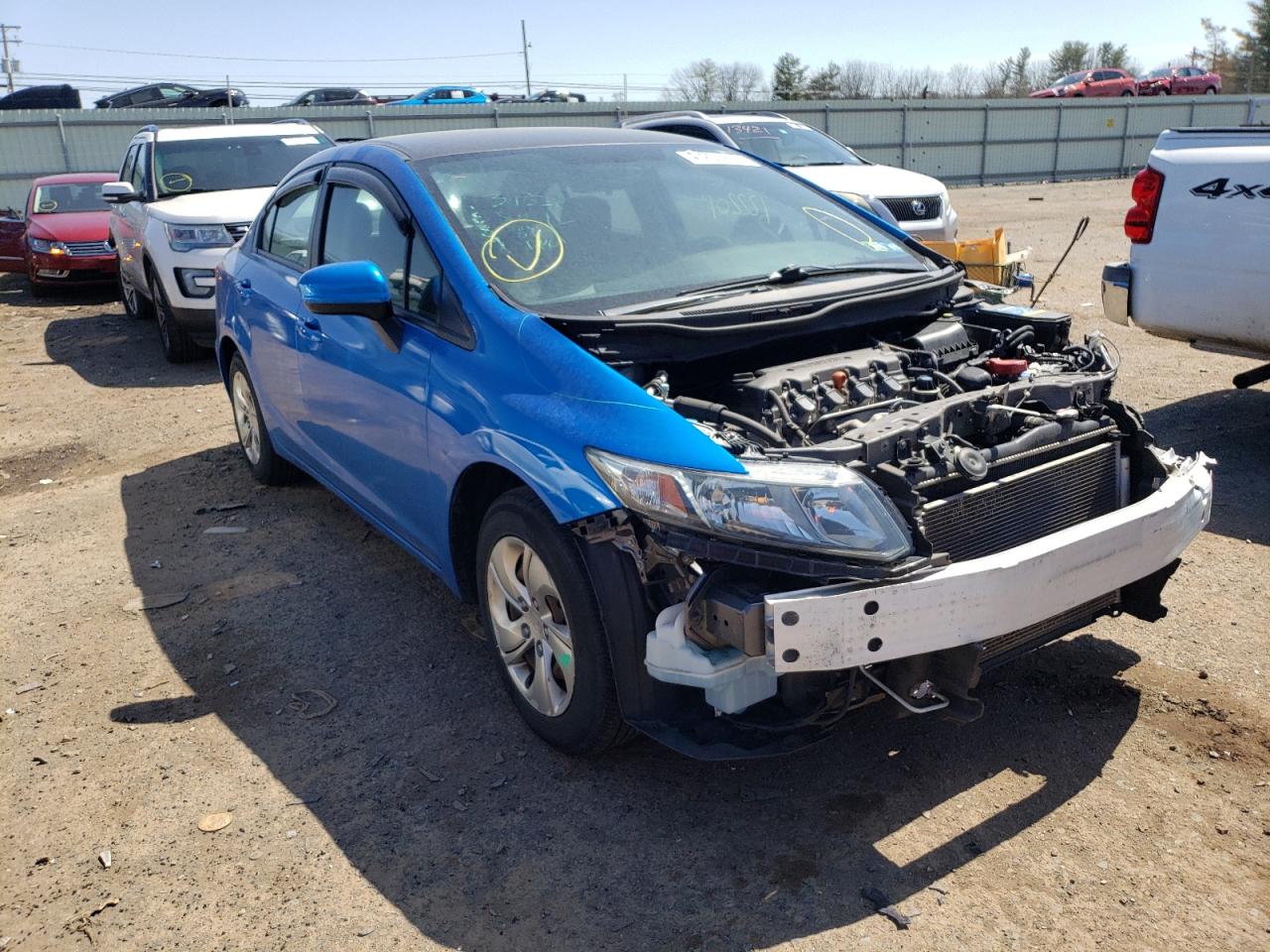 HONDA CIVIC LX 2015 with VIN 19XFB2F52FE707393 - Photo from auction