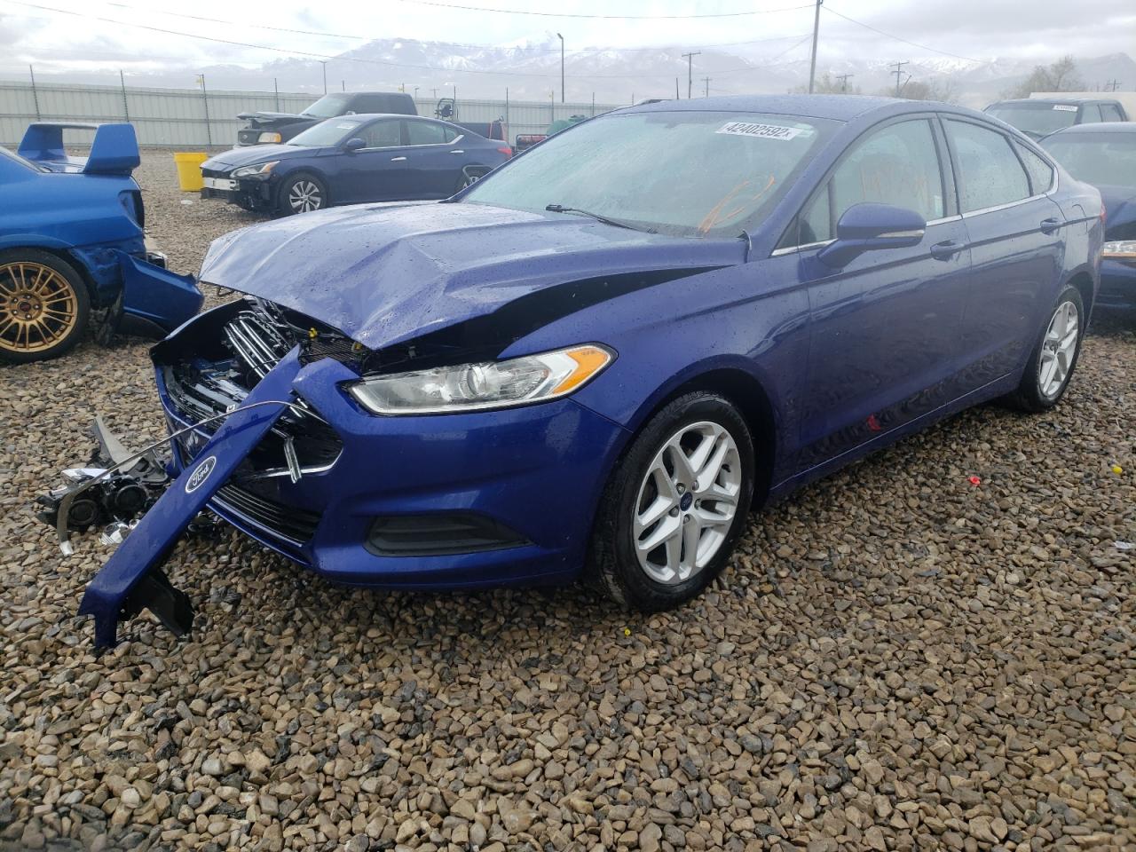 Photo 2 from auction – 2016 FORD FUSION SE with VIN 3FA6P0H73GR330822