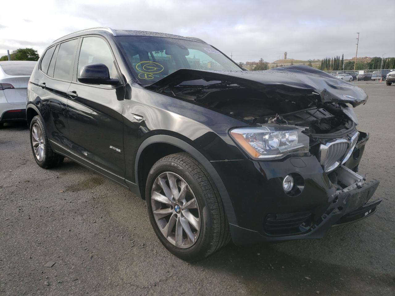 BMW X3 SDRIVE2 2017 with VIN 5UXWZ7C33H0X40652 - Photo from auction