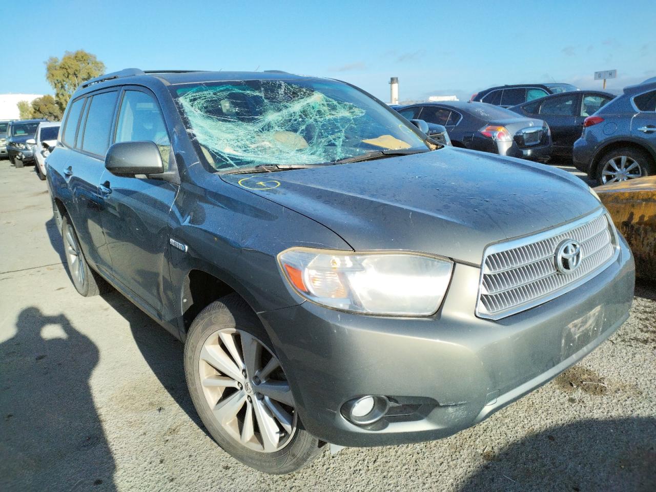 TOYOTA HIGHLANDER 2009 with VIN JTEEW44A092031244 - Photo from auction