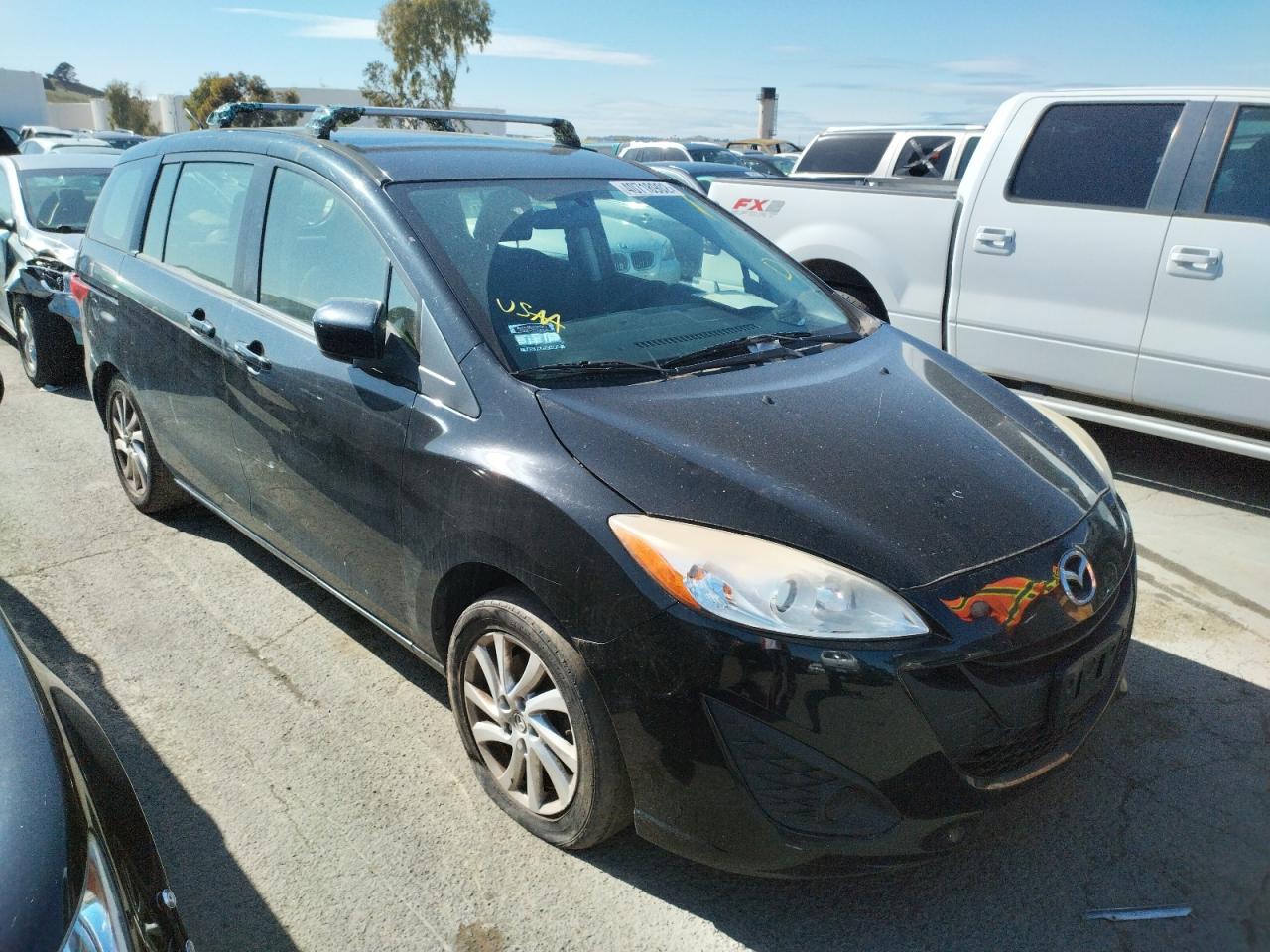 MAZDA 5 2012 with VIN JM1CW2BLXC0130094 - Photo from auction