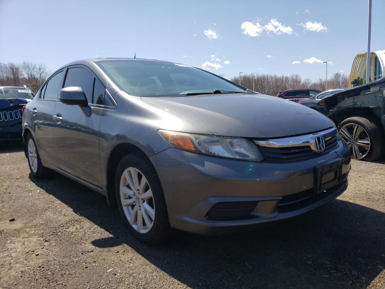HONDA CIVIC EX 2012 con VIN 2HGFB2F81CH301004 - Foto de la subasta