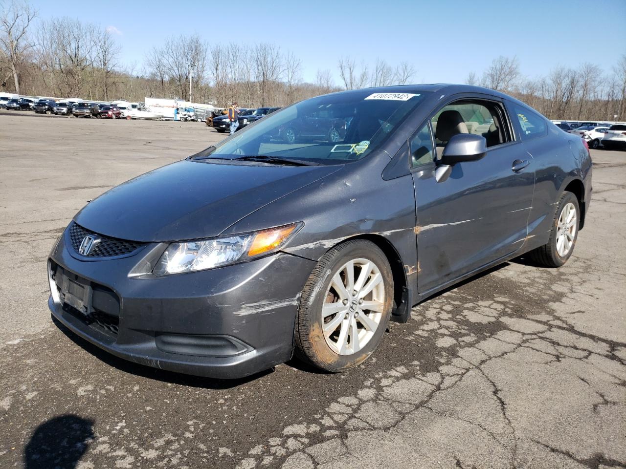 Photo 2 from auction – 2012 HONDA CIVIC EX with VIN 2HGFG3B81CH505928