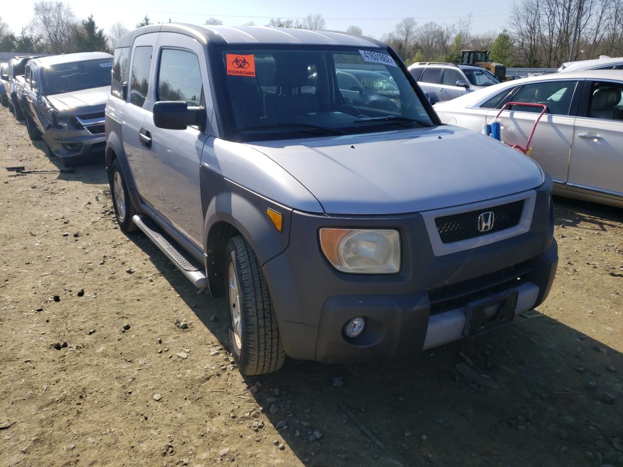 HONDA ELEMENT EX 2003 with VIN 5J6YH28533L021851 - Photo from auction