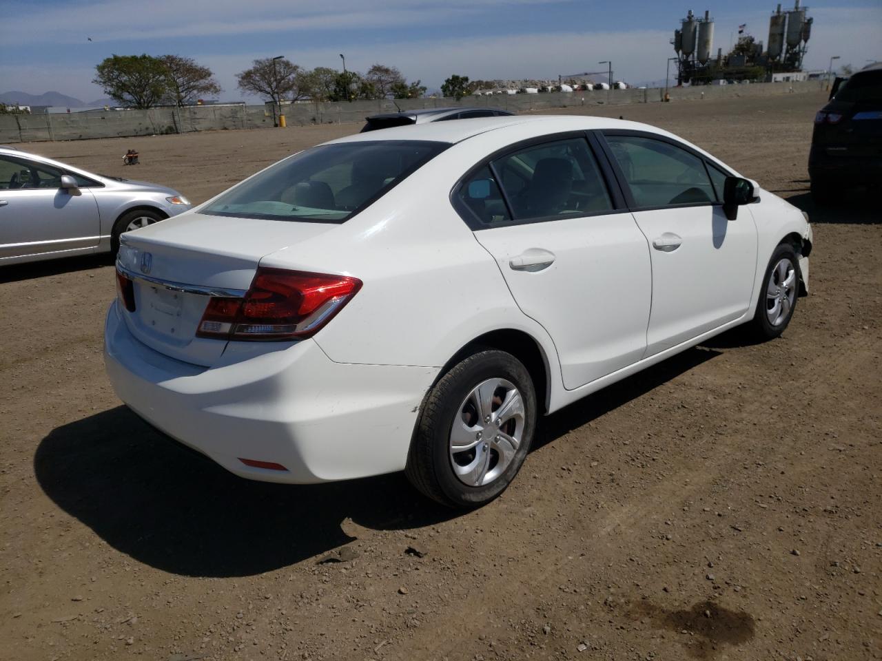 Photo 4 from auction – 2014 HONDA CIVIC LX with VIN 19XFB2F56EE240655
