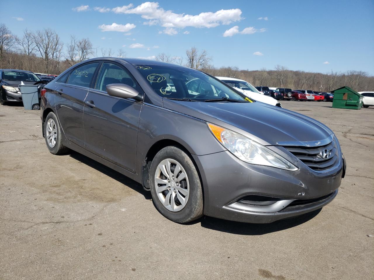 HYUNDAI SONATA GLS 2012 with VIN 5NPEB4AC8CH361967 - Photo from auction