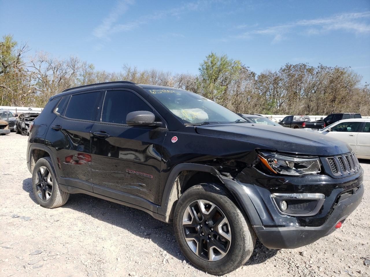 Photo 9 from auction – 2017 JEEP COMPASS TR with VIN 3C4NJDDB6HT651802