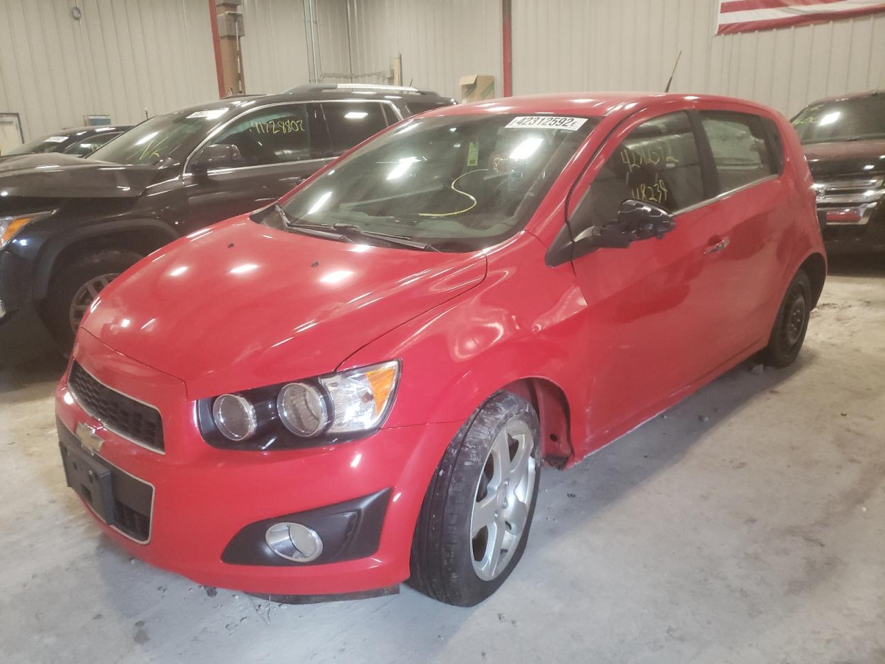 Photo 15 from auction – 2014 CHEVROLET SONIC LTZ with VIN 1G1JE6SHXE4132297