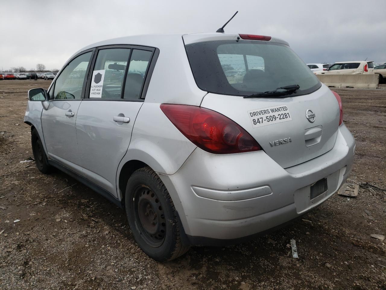 Photo 3 from auction – 2009 NISSAN VERSA S with VIN 3N1BC13E79L360351
