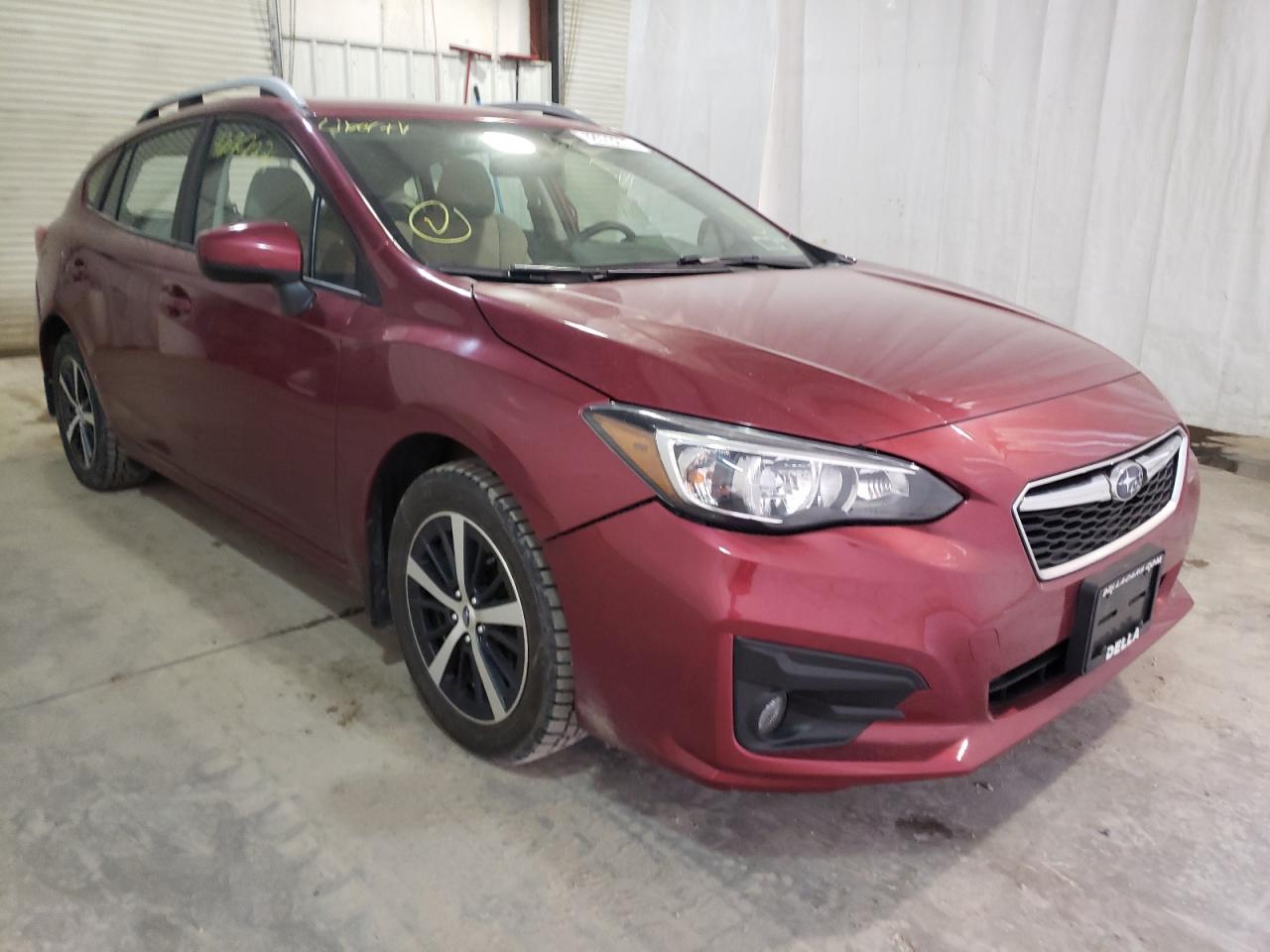 SUBARU IMPREZA PR 2019 with VIN 4S3GTAD65K3707087 - Photo from auction