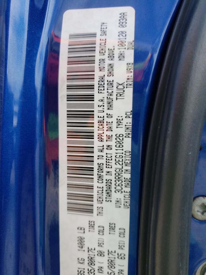 Photo 10 from auction – 2014 RAM 3500 ST with VIN 3C63RRGL2EG116026