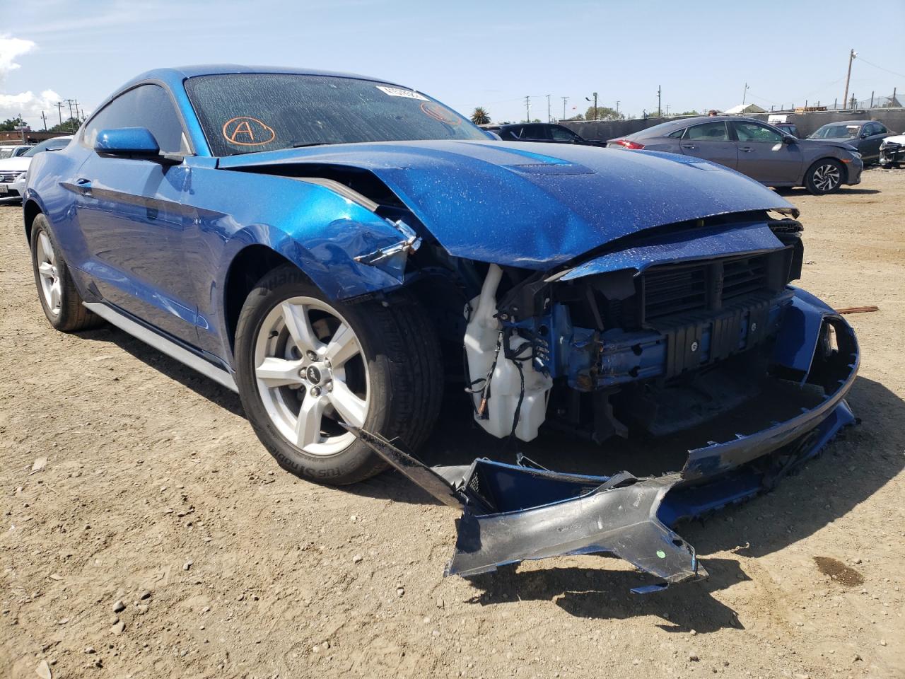 Photo 1 from auction – 2018 FORD MUSTANG with VIN 1FA6P8TH1J5109194
