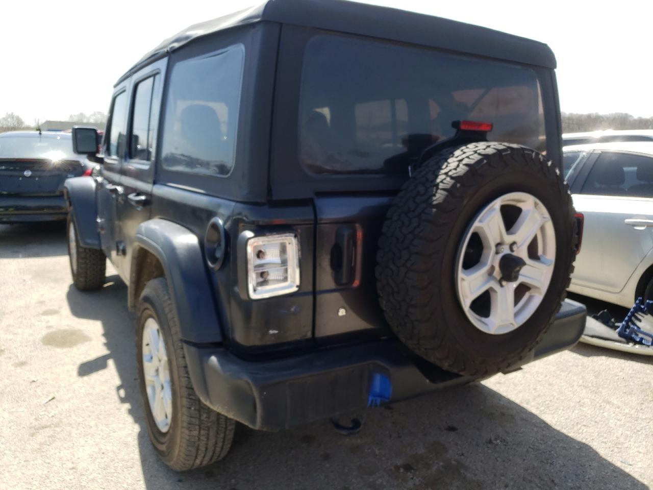 Photo 3 from auction – 2018 JEEP WRANGLER U with VIN 1C4HJXDG2JW178555