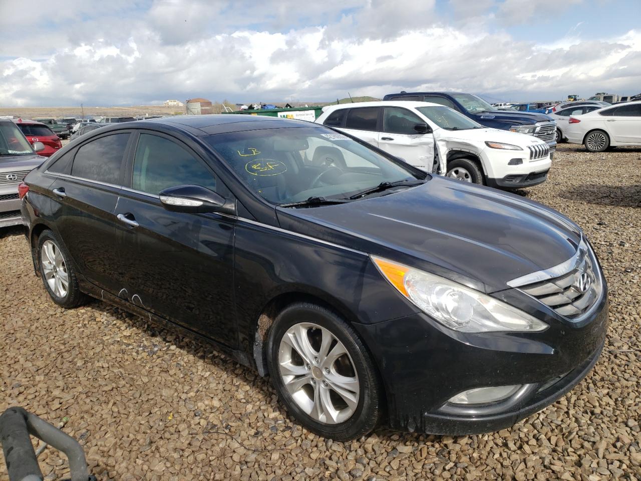 HYUNDAI SONATA SE 2012 with VIN 5NPEC4AC2CH402946 - Photo from auction