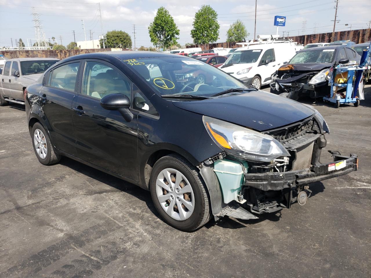 Photo 1 from auction – 2013 KIA RIO LX with VIN KNADM4A38D6238295