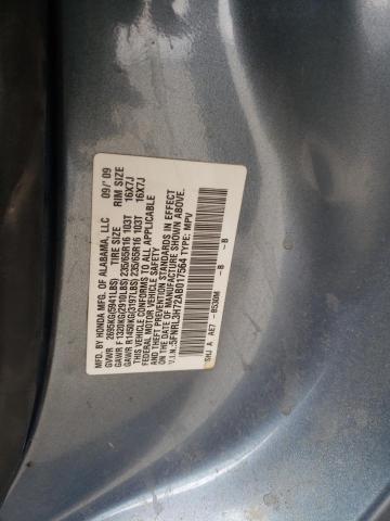 Photo 10 from auction – 2010 HONDA ODYSSEY EX with VIN 5FNRL3H72AB017564