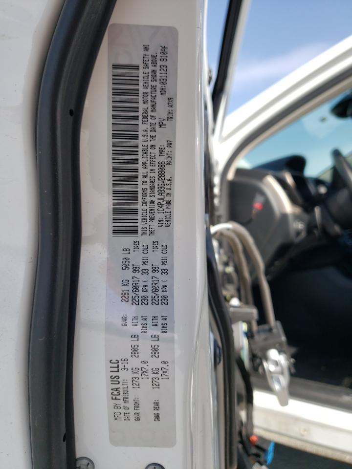 Photo 10 from auction – 2016 JEEP CHEROKEE S with VIN 1C4PJLAB9GW288086