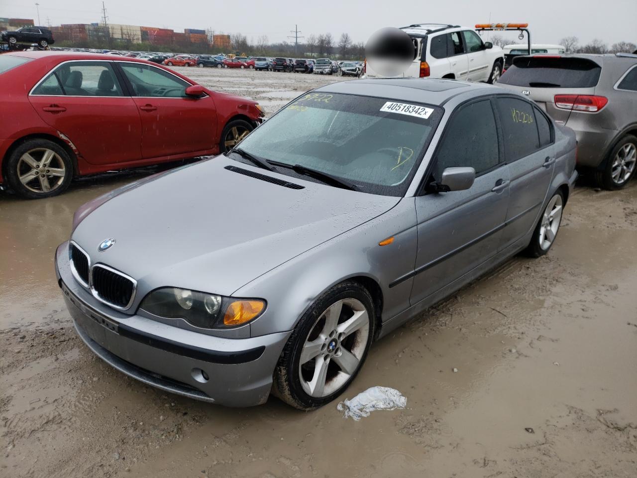 Photo 2 from auction – 2005 BMW 325 I with VIN WBAET37425NJ89149