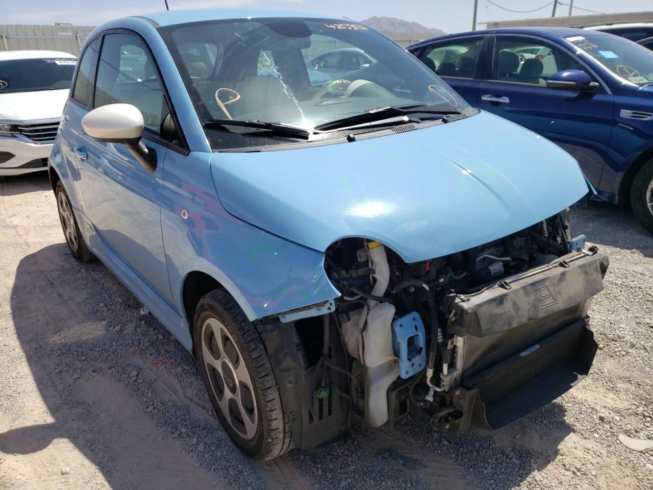 FIAT 500 ELECTR 2015 with VIN 3C3CFFGEXFT652866 - Photo from auction
