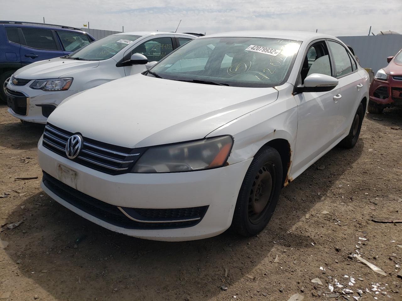 Photo 2 from auction – 2012 VOLKSWAGEN PASSAT S with VIN 1VWAP7A36CC064402