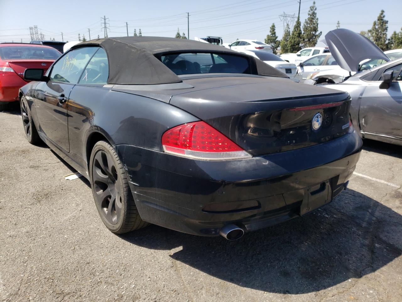 Photo 3 from auction – 2006 BMW 650 I with VIN WBAEK13406CN79127