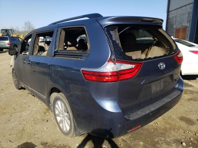 Photo 3 from auction – 2017 TOYOTA SIENNA XLE with VIN 5TDDZ3DC3HS149654